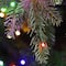 Glitzhome® 9ft Pre-Lit Full Fir Artificial Christmas Tree, Multicolor LED Lights